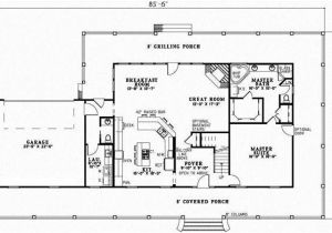 One Story House Plans with No formal Dining Room Country Style House Plans 2851 Square Foot Home 2
