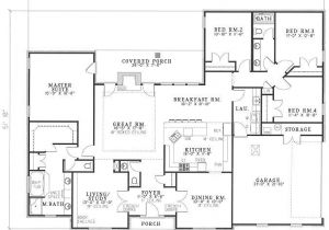 One Story House Plans with No formal Dining Room formal Breakfast and Dining Rooms House Plan Hunters