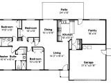One Story House Plans with No formal Dining Room House Plans without formal Living Room