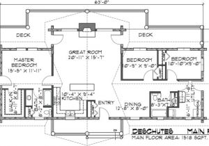 One Story Log Home Floor Plans Deschutes Log Home Floor Plan Duncanwoods Log Timber Homes One Story Log Home Floor Plans Deschutes Log Home Floor Plan Duncanwoods Log Timber Homes