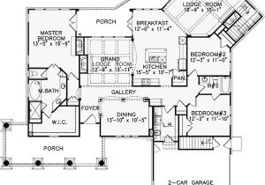 One Story Luxury Home Plan Awesome One Story Luxury Home Floor Plans New Home Plans