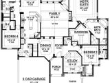 One Story Luxury Home Plan Single Story Luxury House Plans Smalltowndjs Com