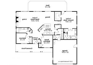 One Story Ranch Style Home Floor Plans Single Story Ranch House Floor Plans