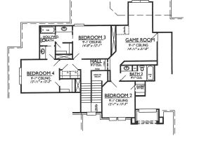 Online Home Plans 3234 0411 Square Feet 4 Bedroom 2 Story House Plan