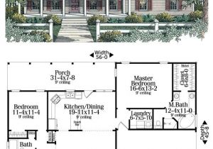 Open area House Plans House Plan 40026 total Living area 1492 Sq Ft 3