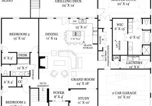 Open area House Plans Mystic Lane 1850 3 Bedrooms and 2 5 Baths the House