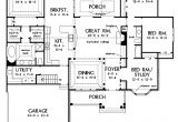 Open area House Plans One Story Open Floor Plans with 4 Bedrooms Generous One