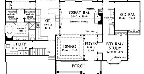 Open area House Plans One Story Open Floor Plans with 4 Bedrooms Generous One
