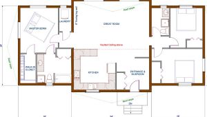 Open Concept Home Plans Open Concept Kitchen Living Room Floor Plan and Design