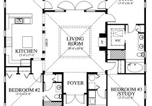 Open Floor Plan Cracker Style Home House Plan Chp 39722 at Coolhouseplans Com
