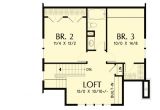 Open Floor Plan Homes with Loft Bungalow with Open Floor Plan Loft 69541am