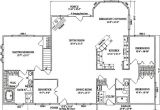 Open Floor Plan Ranch Homes Alexandria Iii by Wardcraft Homes Ranch Floorplan