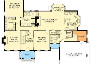 Open Floor Plans for Colonial Homes Colonial with Open Floor Plam 32475wp 1st Floor Master
