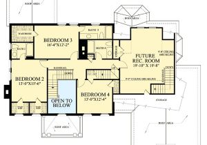Open Floor Plans for Colonial Homes Colonial with Open Floor Plam 32475wp Architectural
