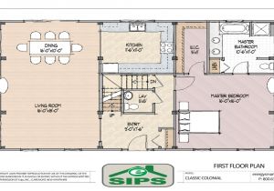 Open Floor Plans for Colonial Homes Old Colonial Floor Plans Open Floor Plan Colonial Homes