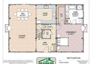 Open Floor Plans for Colonial Homes Open Floor Plan Colonial Homes House Plans Pinterest