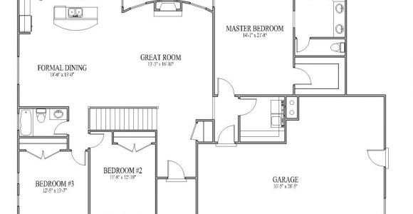 Open Home Floor Plans Simple Open House Plans Smalltowndjs Com
