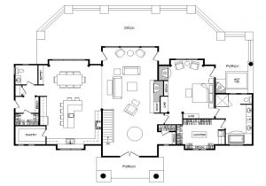 Open Log Home Floor Plans Log Home Open Floor Plan Luxury Log Homes Open Floor Plan