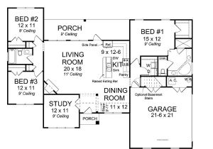 Open Plan Homes Floor Plan Best Open Floor House Plans Cottage House Plans