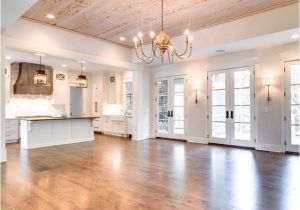 Open Plan Homes the Perfect Open Floor Plan with French Doors to the