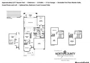 Palo Verde Homes Floor Plans New Homes In Carlsbad Palo Verde Plan 1xb 2 577 Sq Ft