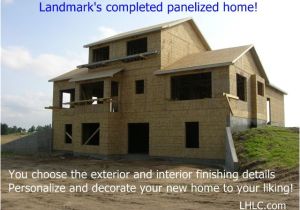 Panelized Home Plans Panelized Homes Landmark Home and Land Company
