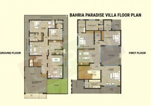 Paradise Homes Floor Plans Bahria Paradise Villas Current Rates and Floor Plan