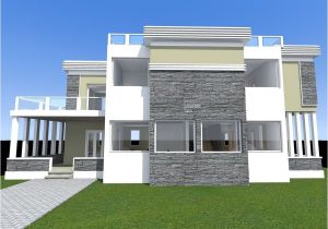 Parapet House Plans Beautiful Parapet Roof Home Design Contemporary