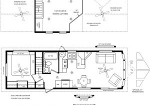 Park Home Floor Plans Cabin Loft Rv 39 S Cavco Park Models