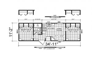 Park Model Mobile Home Floor Plan athens Park Model 511 2 Bedroom 1 Bath Home for Sale