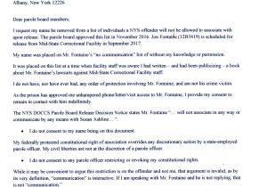 Parole Home Plan Approved Sample Letter for Parole Board Cover Letter Samples Parole Home Plan Approved Sample Letter for Parole Board Cover Letter Samples