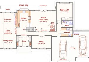 Passive solar Home Plans Free 4 Bedroom with Passive solar Design 16506ar