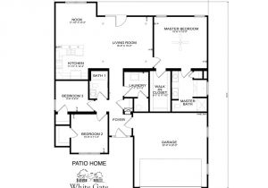 Patio Home Plans with Garage Patio Home Plans with Garage Homes Floor Plans