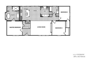 Patriot Homes Floor Plans Cmh Patriot Par28563a 3 Bedroom Double Wide for Sale