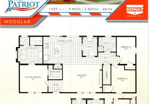 Patriot Mobile Home Floor Plans Schult Homes Patriot Modular Home Plan