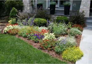 Perennial Flower Bed Plans for Front Of House Flower Bed Next to House Foundation Landscaping