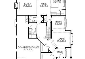 Perfect for Corner Lot House Plans Perfect for Narrow or Corner Lots 23143jd