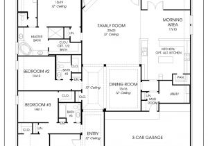 Perry Homes Floor Plans Houston Tx Available to Build In Cane island 80 39 Design 3307w
