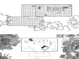 Philip Johnson Glass House Plans Site Plan Of Farnsworth House Home Design and Style