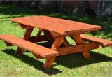 Picnic Table Plans Home Depot Benches Outdoors Outdoor Wooden Picnic Tables Wooden