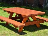 Picnic Table Plans Home Depot Benches Outdoors Outdoor Wooden Picnic Tables Wooden