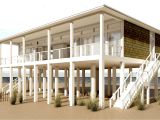 Pier Piling House Plans Small Beach House Plans On Pilings Modern All About Design