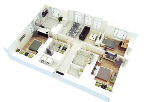 Plan 3d Online Home Design Free Home Design More Bedroom D Floor Plans 3d Home Design