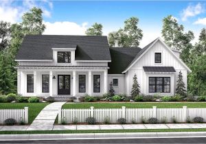 Plan Home Design Mid Size Exclusive Modern Farmhouse Plan 51766hz