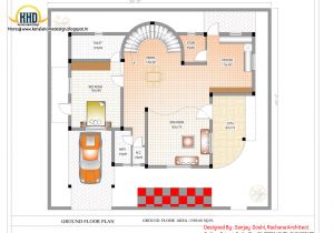 Plan Of Home Duplex House Plan and Elevation 3122 Sq Ft Kerala