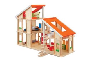 Plan toy Chalet Doll House with Furniture Plan toys Chalet Dollhouse with Furniture Allmodern