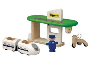 Plan toys Eco House Plan toys Eco Train Station toy Madness