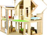 Plan toys Eco House Wooden Dollhouse Eco Friendly Doll House by Plan toys