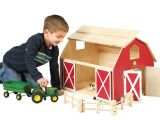 Plan toys Farm House John Deere Big Wooden Barn Gift Ideas Pinterest