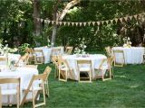 Planning A Home Wedding Backyard Wedding Reception Decoration Ideas Wedding
